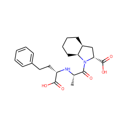 C[C@H](N[C@@H](CCc1ccccc1)C(=O)O)C(=O)N1[C@H]2CCCC[C@H]2C[C@@H]1C(=O)O ZINC000001542265