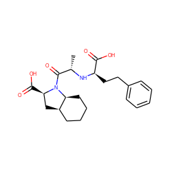 C[C@H](N[C@H](CCc1ccccc1)C(=O)O)C(=O)N1[C@H](C(=O)O)C[C@@H]2CCCC[C@@H]21 ZINC000028021058