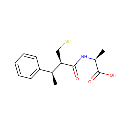 C[C@H](NC(=O)[C@H](CS)[C@@H](C)c1ccccc1)C(=O)O ZINC000003814200