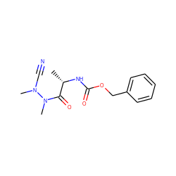 C[C@H](NC(=O)OCc1ccccc1)C(=O)N(C)N(C)C#N ZINC000066100476