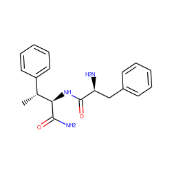 C[C@H](c1ccccc1)[C@@H](NC(=O)[C@@H](N)Cc1ccccc1)C(N)=O ZINC000096272466