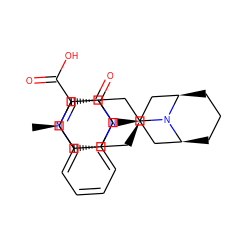 C[C@H]1C[C@H]2C[C@@H](C1)C[C@H](N1[C@H]3CCC[C@@H]1C[C@H](n1c(=O)c(C(=O)O)nc4ccccc41)C3)C2 ZINC000100617129