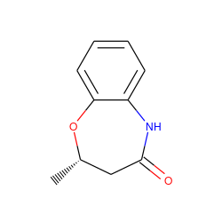 C[C@H]1CC(=O)Nc2ccccc2O1 ZINC000000161120