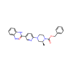 C[C@H]1CN(c2ccc(C(=O)Nc3ccccc3N)cn2)CCN1C(=O)OCc1ccccc1 ZINC000028824486