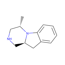 C[C@H]1CNC[C@@H]2Cc3ccccc3N12 ZINC000028459393