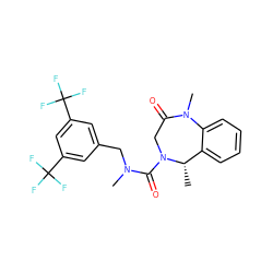 C[C@H]1c2ccccc2N(C)C(=O)CN1C(=O)N(C)Cc1cc(C(F)(F)F)cc(C(F)(F)F)c1 ZINC000026167291