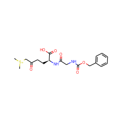 C[S+](C)CC(=O)CC[C@H](NC(=O)CNC(=O)OCc1ccccc1)C(=O)O ZINC000040394597