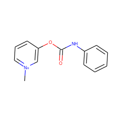 C[n+]1cccc(OC(=O)Nc2ccccc2)c1 ZINC000053230570