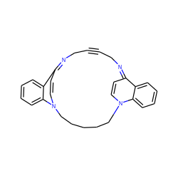 C1#CCN=C2C=CN(CCCCCN3C=CC(=NC1)c1ccccc13)c1ccccc12 ZINC000377845841