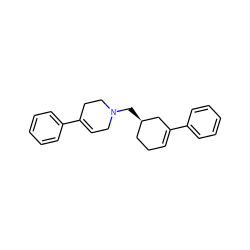 C1=C(c2ccccc2)CCN(C[C@@H]2CCC=C(c3ccccc3)C2)C1 ZINC000003792322