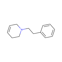 C1=CCN(CCc2ccccc2)CC1 ZINC000034189249