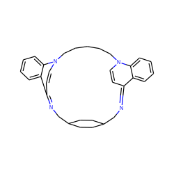 C1=CN2CCCCCN3C=CC(=NCC4CCC(CC4)CN=C1c1ccccc12)c1ccccc13 ZINC000377807776