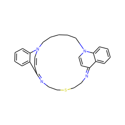 C1=CN2CCCCCN3C=CC(=NCCSCCN=C1c1ccccc12)c1ccccc13 ZINC000377846420