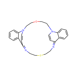 C1=CN2CCOCCN3C=CC(=NCCSCCN=C1c1ccccc12)c1ccccc13 ZINC000377853460