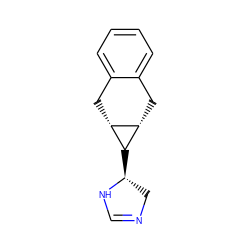 C1=NC[C@@H]([C@@H]2[C@H]3Cc4ccccc4C[C@H]32)N1 ZINC000100972579