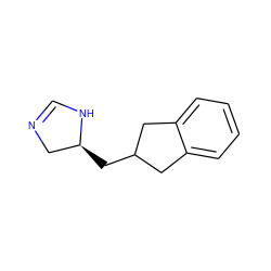 C1=NC[C@H](CC2Cc3ccccc3C2)N1 ZINC000003976001