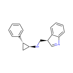 C1=Nc2ccccc2[C@@H]1CN[C@H]1C[C@@H]1c1ccccc1 ZINC000113369203