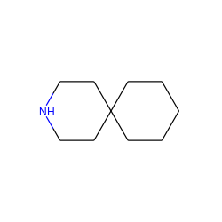 C1CCC2(CC1)CCNCC2 ZINC000001581015