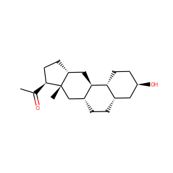 CC(=O)[C@H]1CC[C@@H]2C[C@@H]3[C@H](CC[C@H]4C[C@H](O)CC[C@H]43)C[C@]12C ZINC001772599801