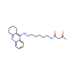 CC(=O)CC(=O)NCCCCCCNc1c2c(nc3ccccc13)CCCC2 ZINC001772573947