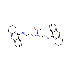 CC(=O)N(CCCNc1c2c(nc3ccccc13)CCCC2)CCNc1c2c(nc3ccccc13)CCCC2 ZINC001772586324