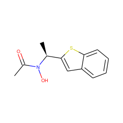 CC(=O)N(O)[C@@H](C)c1cc2ccccc2s1 ZINC000000180069