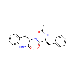 CC(=O)N[C@@H](Cc1ccccc1)C(=O)N[C@@H](Cc1ccccc1)C(N)=O ZINC000034769253