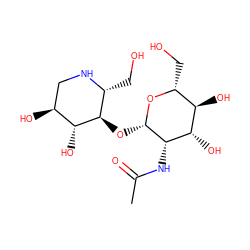 CC(=O)N[C@@H]1[C@H](O[C@@H]2[C@@H](CO)NC[C@H](O)[C@H]2O)O[C@H](CO)[C@@H](O)[C@@H]1O ZINC000058575519