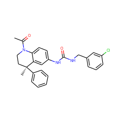 CC(=O)N1CC[C@](C)(c2ccccc2)c2cc(NC(=O)NCc3cccc(Cl)c3)ccc21 ZINC001772631328