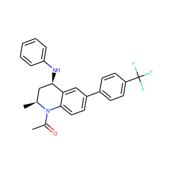 CC(=O)N1c2ccc(-c3ccc(C(F)(F)F)cc3)cc2[C@H](Nc2ccccc2)C[C@@H]1C ZINC000208301002