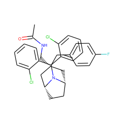 CC(=O)NC[C@]1(Cc2ccc(F)cc2)C[C@@H]2CC[C@H](C1)N2C(c1ccccc1Cl)c1ccccc1Cl ZINC000299820337