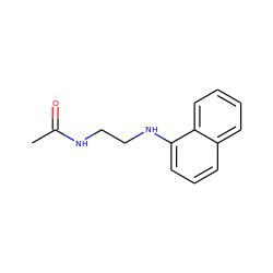 CC(=O)NCCNc1cccc2ccccc12 ZINC000004706717