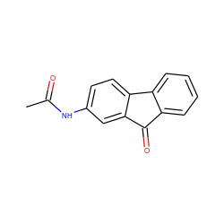 CC(=O)Nc1ccc2c(c1)C(=O)c1ccccc1-2 ZINC000000398872