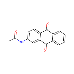 CC(=O)Nc1ccc2c(c1)C(=O)c1ccccc1C2=O ZINC000004091242