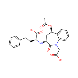 CC(=O)O[C@@H]1C[C@H](N[C@@H](CCc2ccccc2)C(=O)O)C(=O)N(CC(=O)O)c2ccccc21 ZINC000013737330