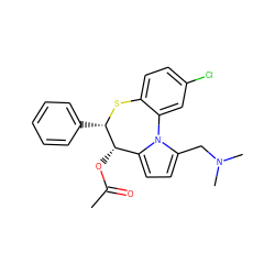 CC(=O)O[C@H]1c2ccc(CN(C)C)n2-c2cc(Cl)ccc2S[C@H]1c1ccccc1 ZINC000013760866