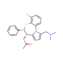 CC(=O)O[C@H]1c2ccc(CN(C)C)n2-c2cccc(Cl)c2S[C@H]1c1ccccc1 ZINC000013760867