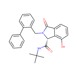 CC(C)(C)NC(=O)[C@H]1c2c(O)cccc2C(=O)N1Cc1ccccc1-c1ccccc1 ZINC000144900901