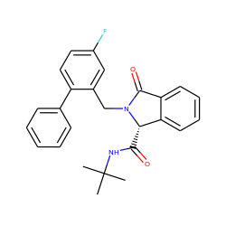 CC(C)(C)NC(=O)[C@H]1c2ccccc2C(=O)N1Cc1cc(F)ccc1-c1ccccc1 ZINC000141339180