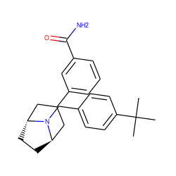 CC(C)(C)c1ccc(CN2[C@@H]3CC[C@@H]2CC(c2cccc(C(N)=O)c2)C3)cc1 ZINC001772657595