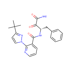 CC(C)(C)c1ccn(-c2ncccc2C(=O)N[C@@H](Cc2ccccc2)C(=O)C(N)=O)n1 ZINC000114056210