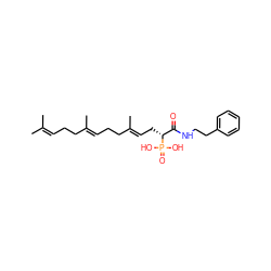 CC(C)=CCC/C(C)=C/CC/C(C)=C/C[C@H](C(=O)NCCc1ccccc1)P(=O)(O)O ZINC000028755582