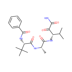 CC(C)[C@H](NC(=O)[C@H](C)NC(=O)[C@@H](NC(=O)c1ccccc1)C(C)(C)C)C(=O)C(N)=O ZINC000204167796