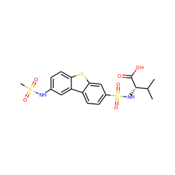 CC(C)[C@H](NS(=O)(=O)c1ccc2c(c1)sc1ccc(NS(C)(=O)=O)cc12)C(=O)O ZINC000043014708