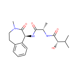 CC(C)[C@H](O)C(=O)N[C@@H](C)C(=O)N[C@@H]1C(=O)N(C)CCc2ccccc21 ZINC000003989041