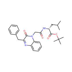 CC(C)C[C@@H](NC(=O)Cn1c(=O)c(Cc2ccccc2)nc2ccccc21)C(=O)OC(C)(C)C ZINC000299864477