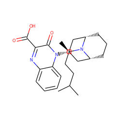 CC(C)CC[C@@H](C)N1[C@H]2CCC[C@@H]1C[C@H](n1c(=O)c(C(=O)O)nc3ccccc31)C2 ZINC000143913281