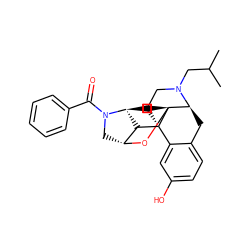 CC(C)CN1CC[C@@]23c4cc(O)ccc4C[C@H]1[C@]21CC[C@H]2[C@H]3[C@@H](CN2C(=O)c2ccccc2)O1 ZINC001772572281