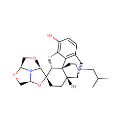 CC(C)CN1CC[C@]23c4c5ccc(O)c4O[C@H]2[C@]2(CC[C@@]3(O)[C@H]1C5)O[C@H]1CO[C@H]3CO[C@@H]2N31 ZINC000095561979