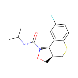 CC(C)NC(=O)N1OC[C@@H]2CSc3ccc(F)cc3[C@H]21 ZINC000058583928